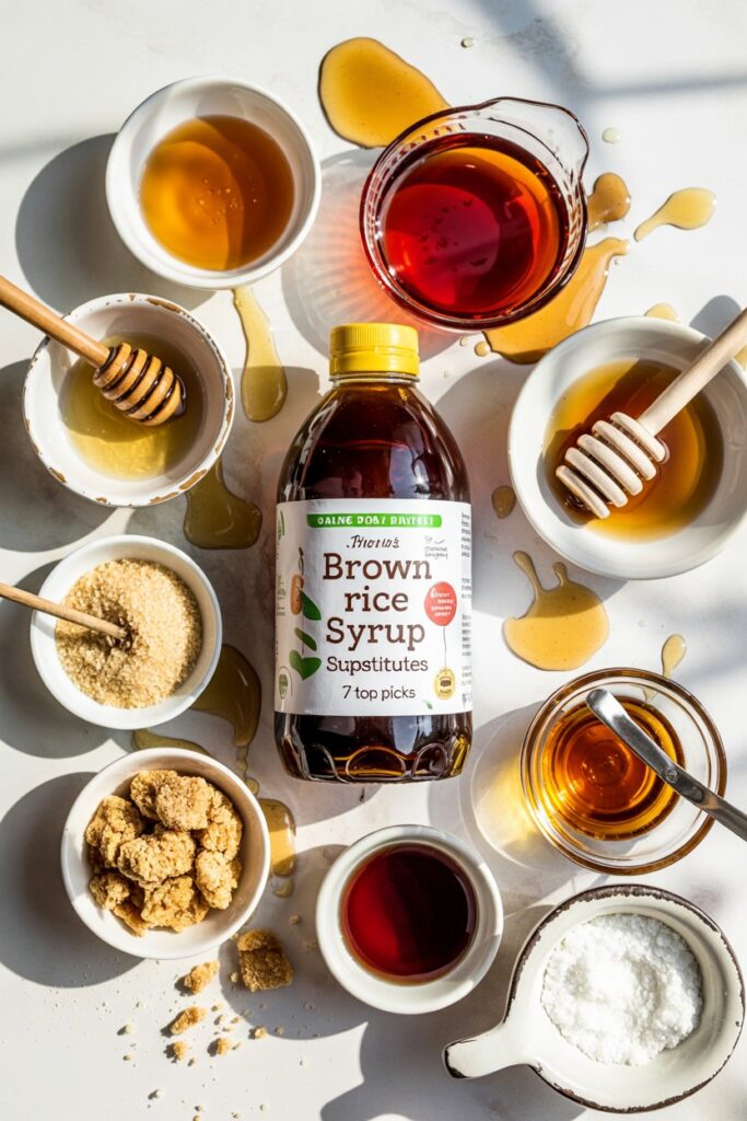 7 Best Substitutes for Brown Rice Syrup in Baking - ForkLiftKitchen