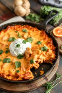 Buffalo Chicken Dip Skillet