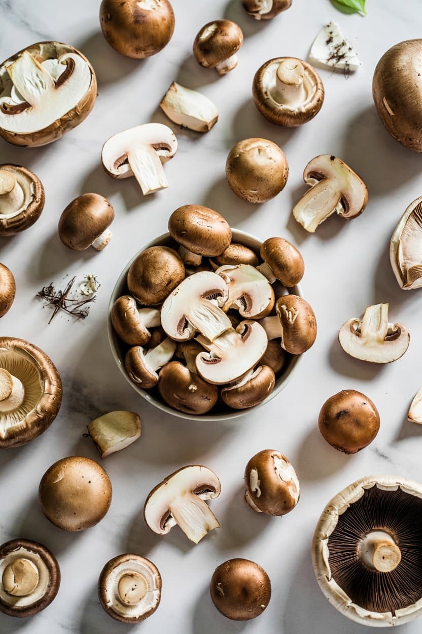 Substitutes for Chestnut Mushroom in Warm Dishes