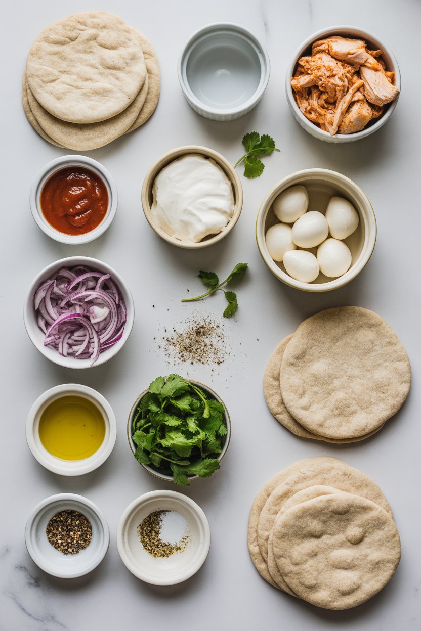 bbq-chicken-flatbread-pizzas ingredients
