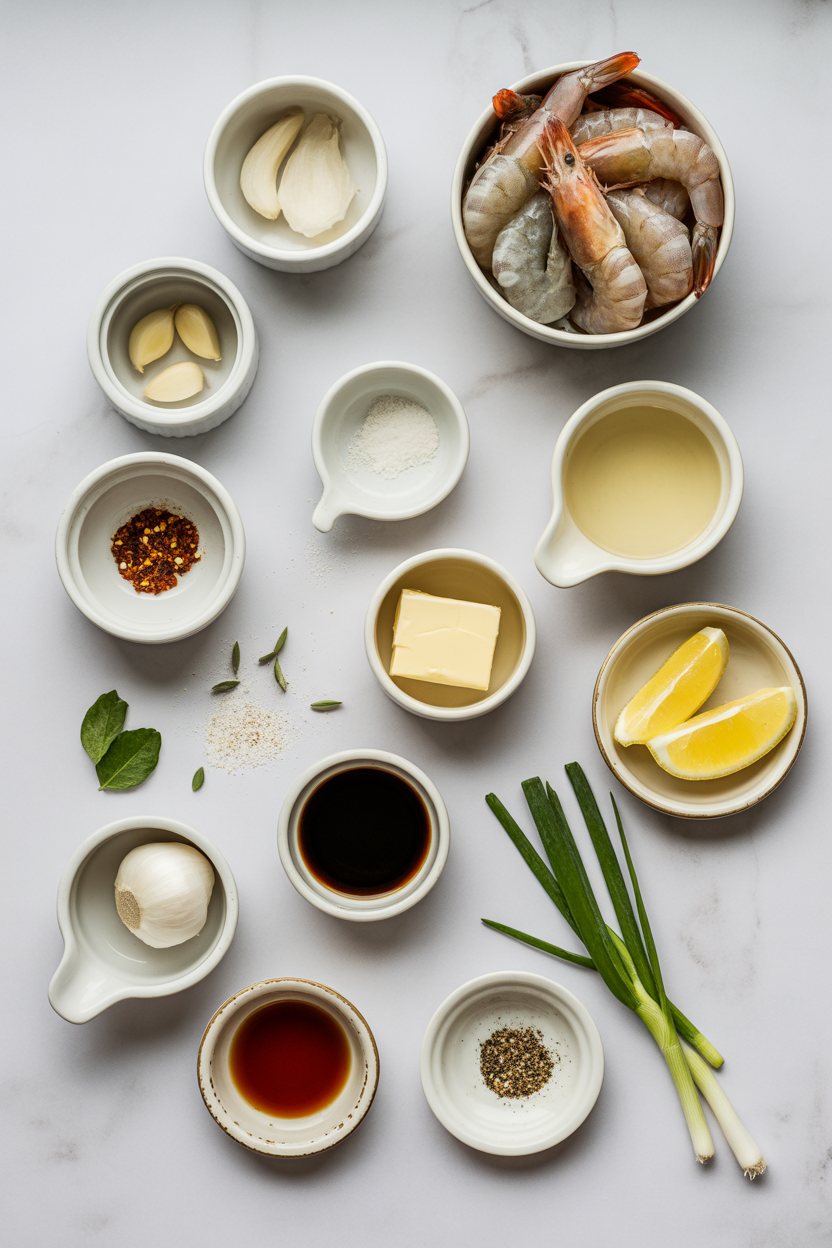 spicy-garlic-shrimp-stir-fry ingredients