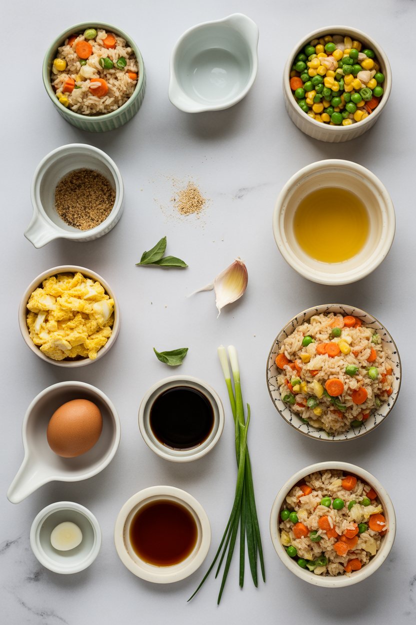 veggie-loaded-fried-rice ingredients