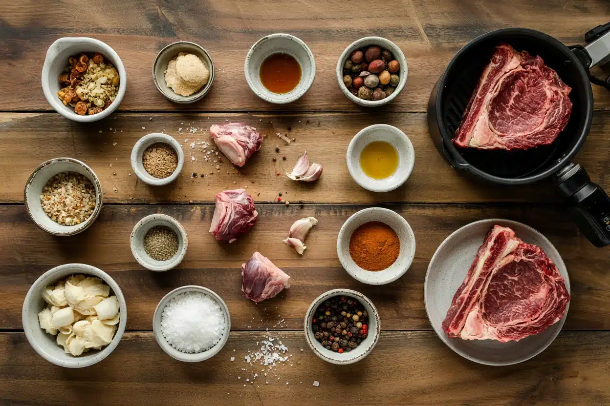 Air Fryer Bone-In Ribeye - Air Fryer Bone-In Ribeye