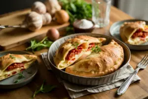 Air Fryer Calzone