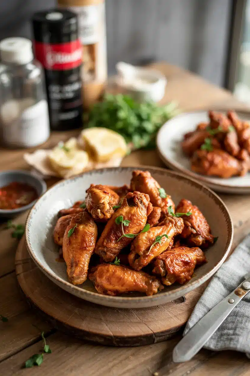 Air Fryer Chili-Lime Chicken Wings
