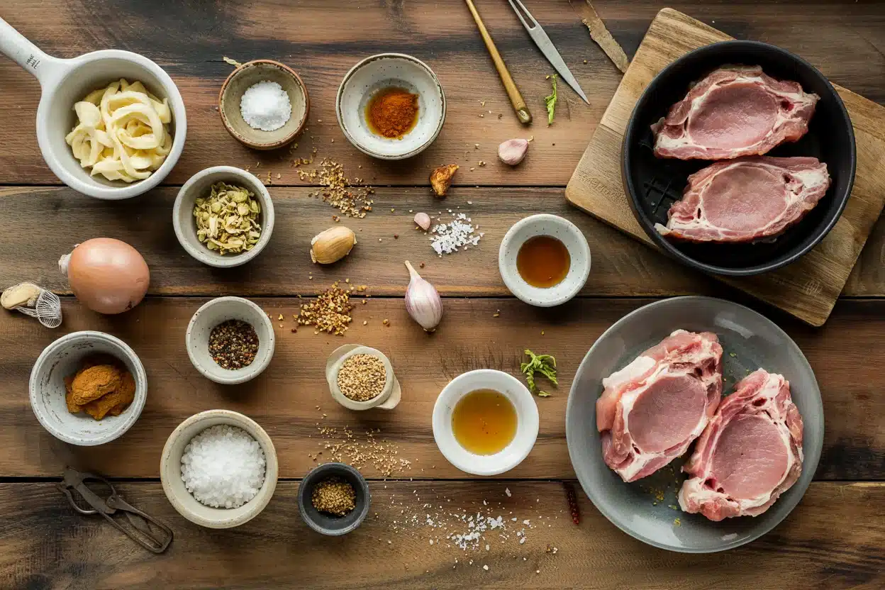 Air Fryer Honey Mustard Pork Chops - Air Fryer Honey Mustard Pork Chops