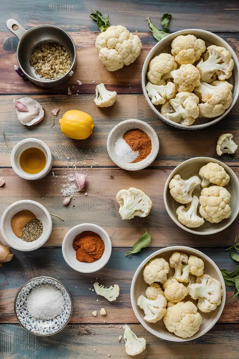 Air Fryer Lemon Pepper Cauliflower - Air Fryer Lemon Pepper Cauliflower