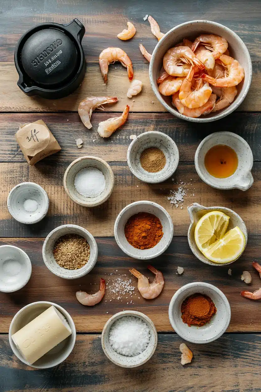 Air Fryer Lemon Pepper Shrimp - Air Fryer Lemon Pepper Shrimp