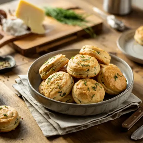 Cheddar and Chive Biscuits
