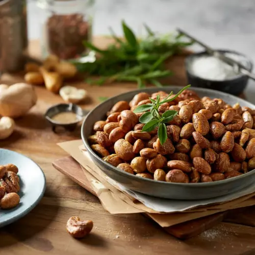 Cinnamon Sugar Roasted Nuts