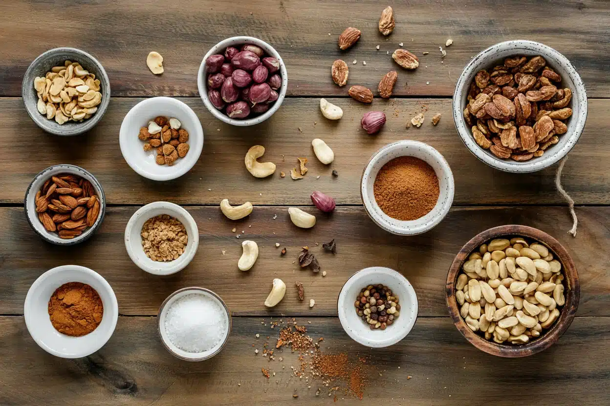 Cinnamon Sugar Roasted Nuts - Cinnamon Sugar Roasted Nuts