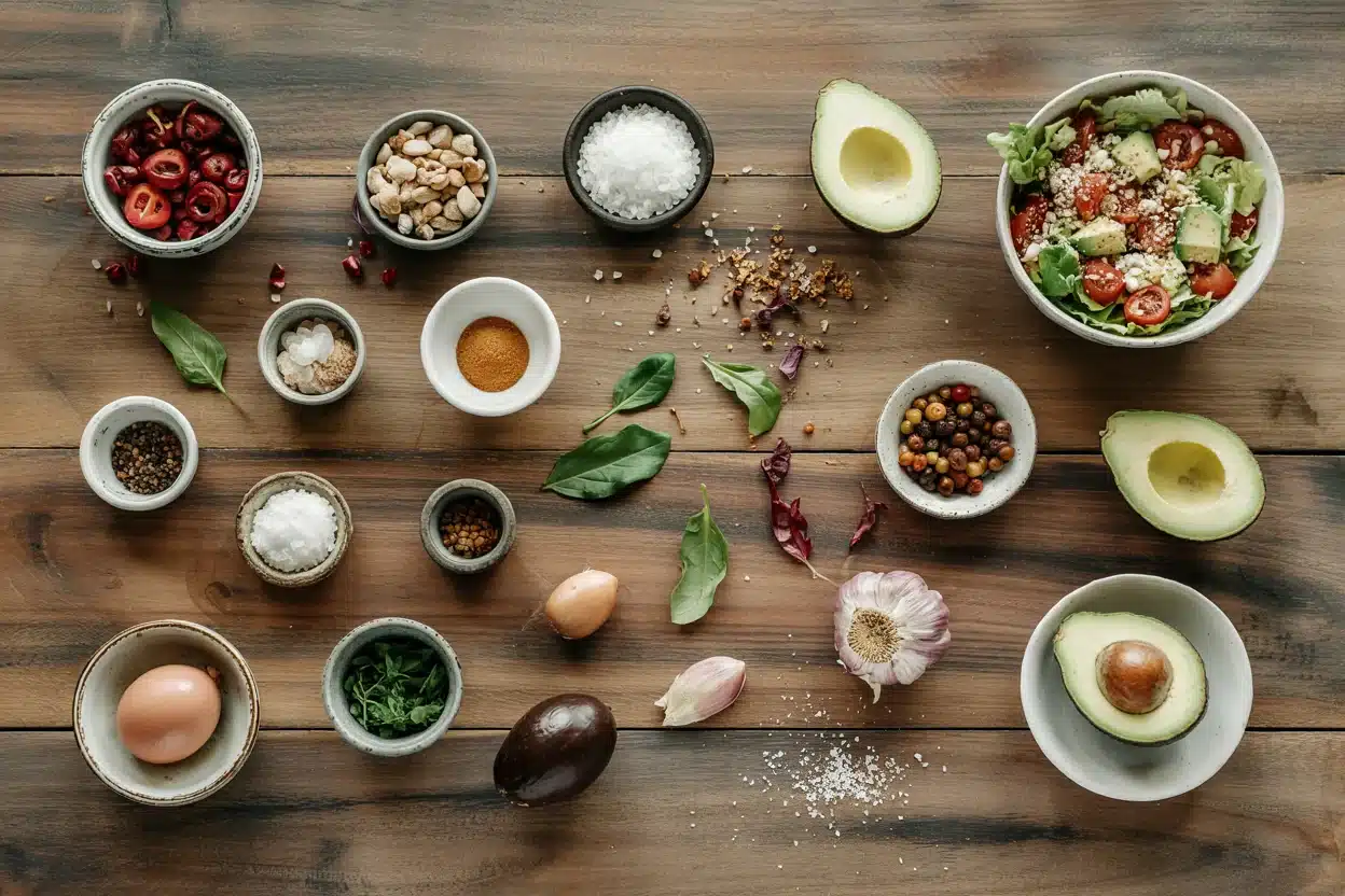 Classic Cobb Salad with Avocado - Classic Cobb Salad with Avocado