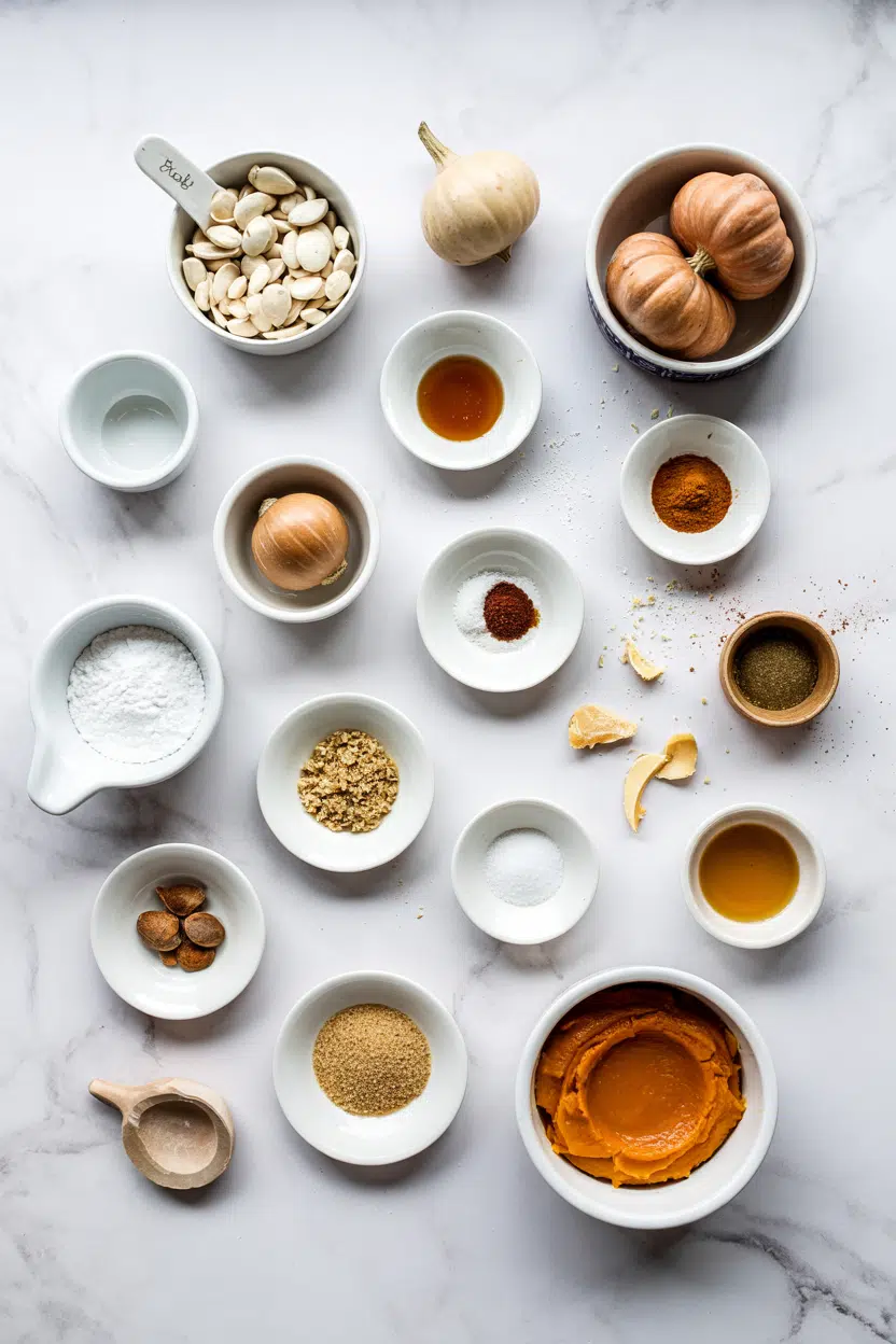 Ingredients for Classic Pumpkin Pie