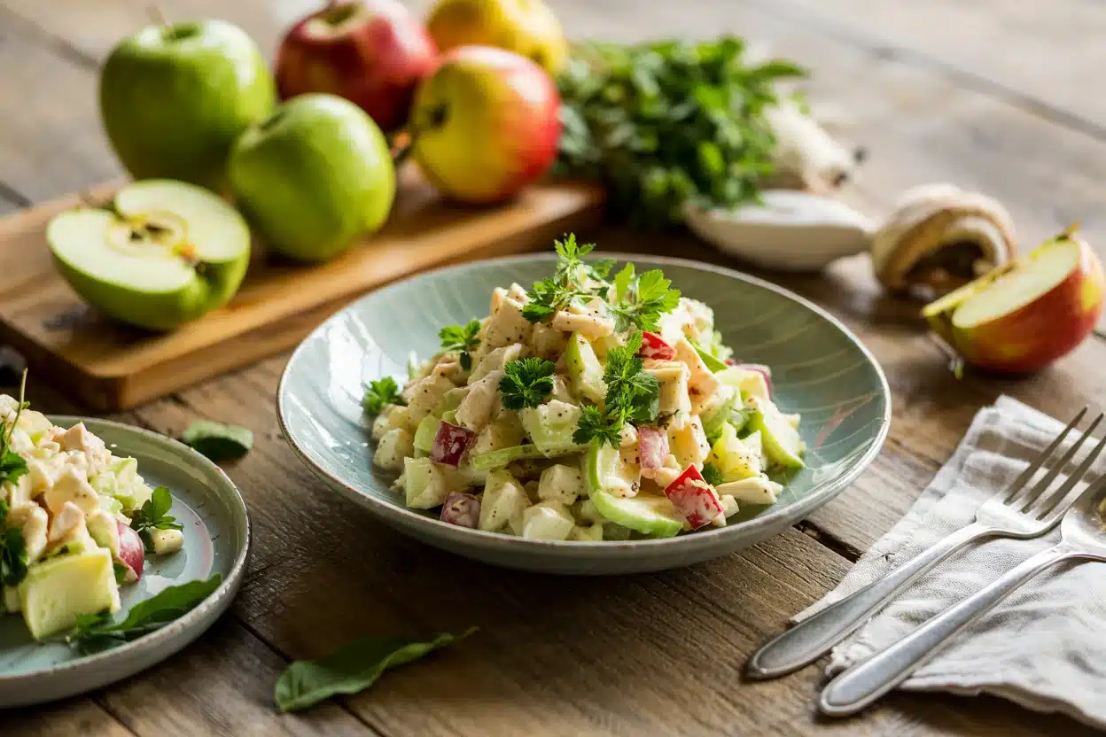 Classic Waldorf Apple Salad