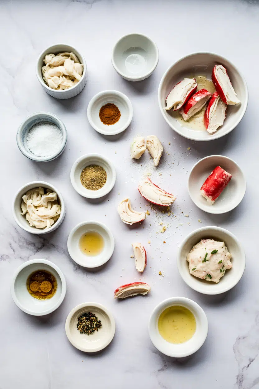 Ingredients for Crab Cakes with Remoulade