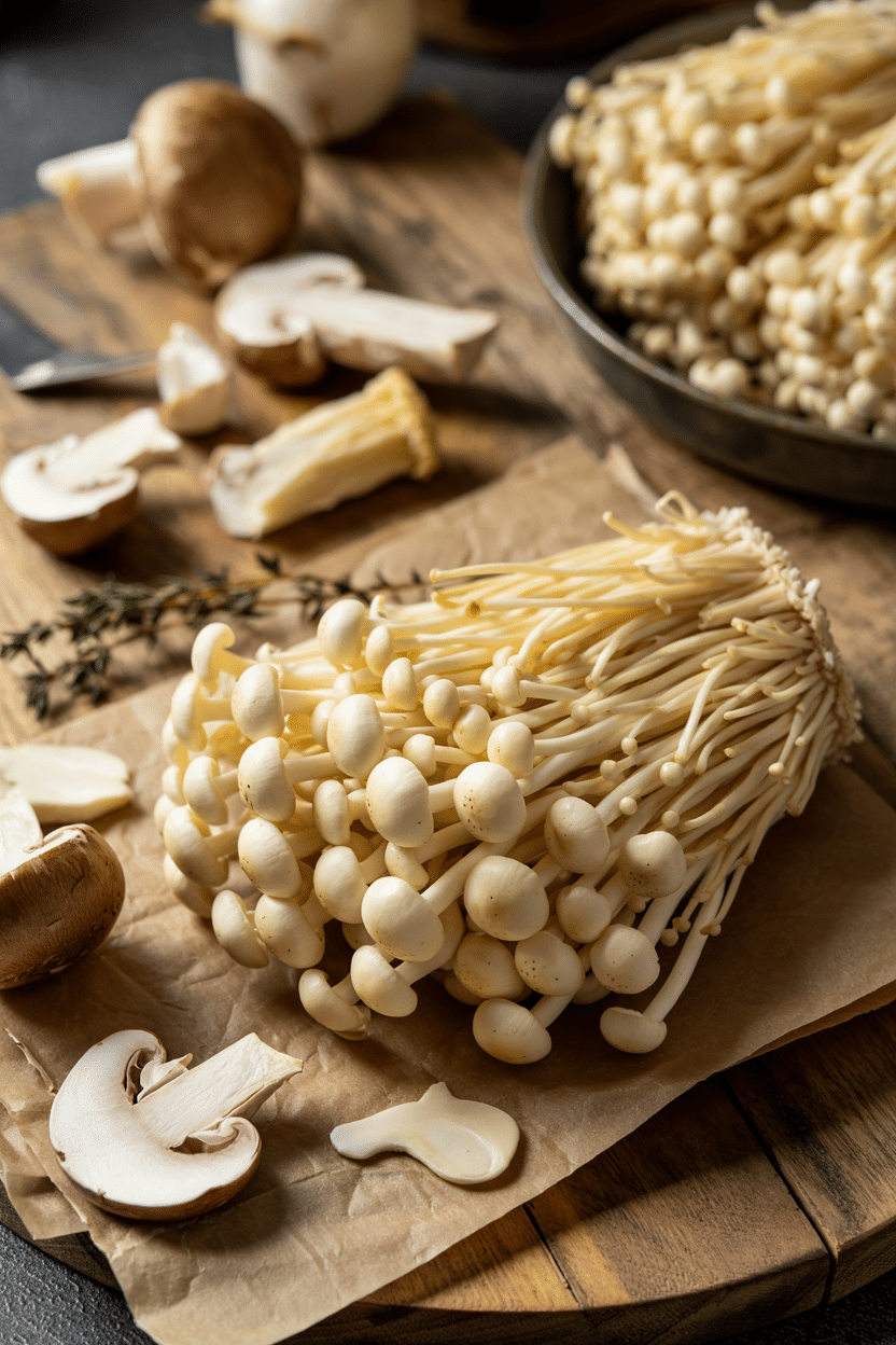 What Is Enoki Mushroom? [Taste, Uses & More] - ForkLiftKitchen