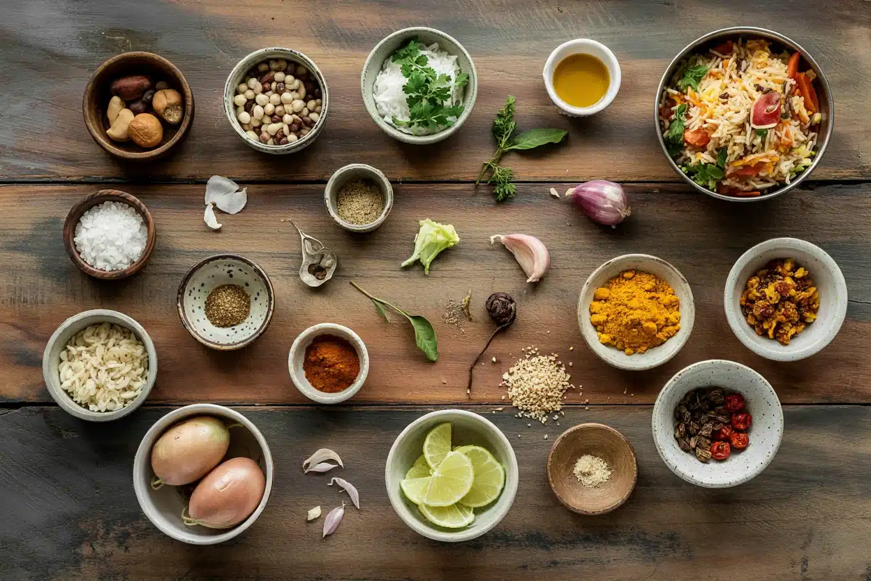 Fragrant Vegetable Biryani - Fragrant Vegetable Biryani