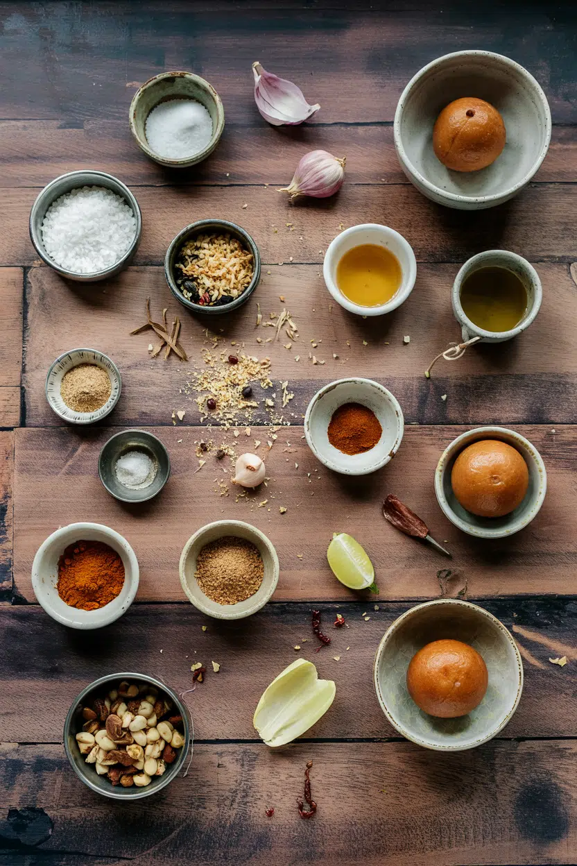 Ingredients for Indian Gulab Jamun