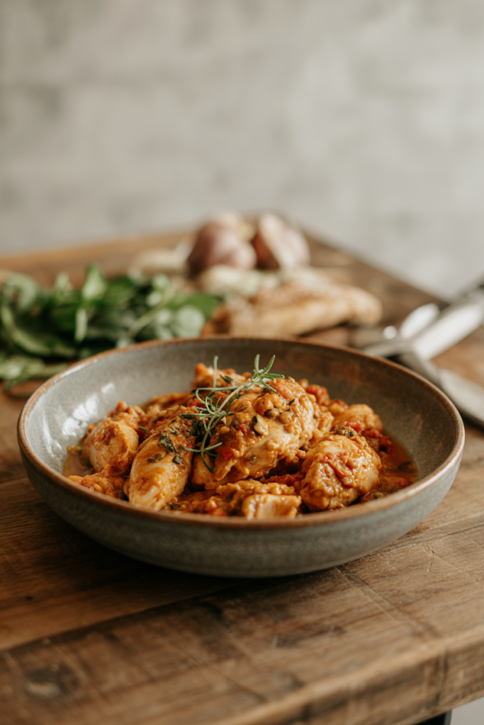 Italian Chicken Scarpariello - ForkLiftKitchen
