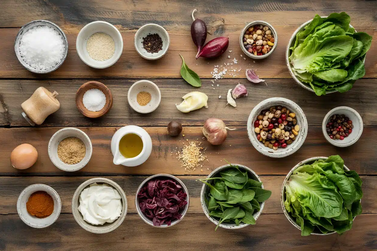 Marouli Greek Lettuce Salad - Marouli Greek Lettuce Salad