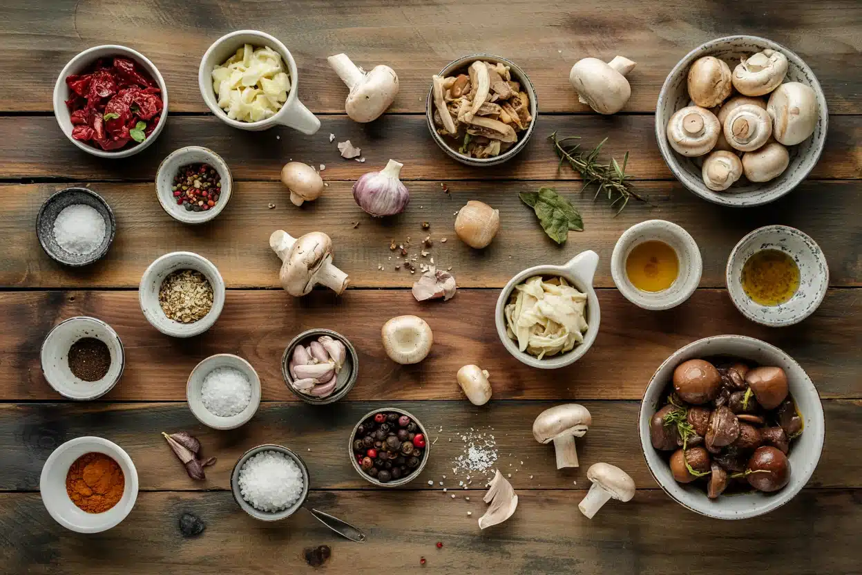 Mushroom Bourguignon Stew - Mushroom Bourguignon Stew
