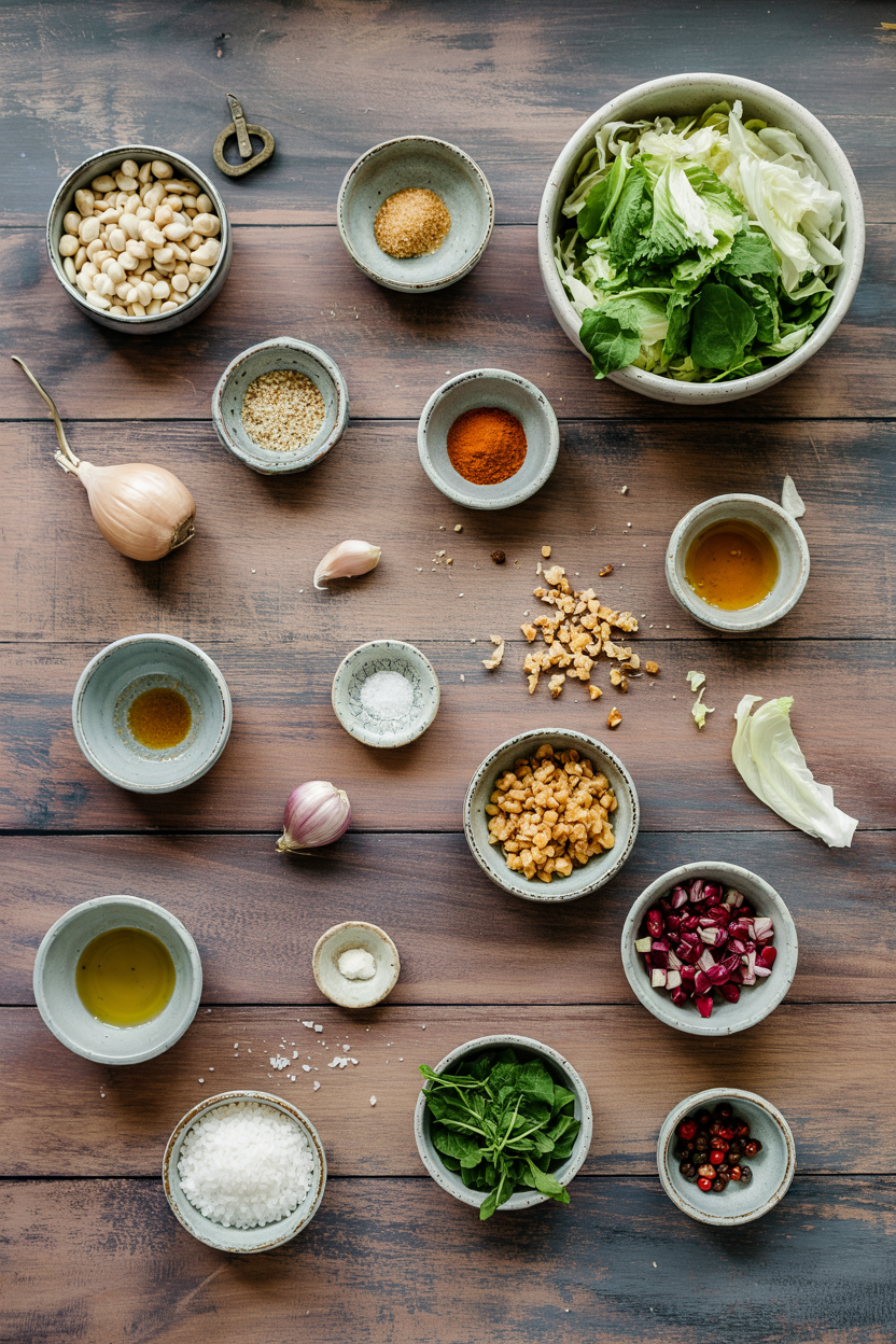 Ingredients for Persian Shirazi Salad