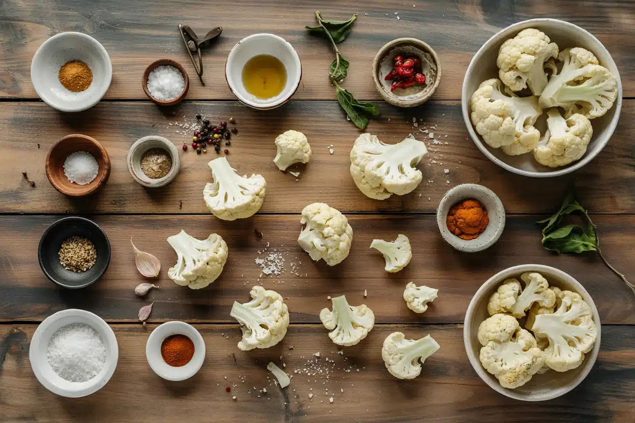 Roasted Cauliflower Steaks - Roasted Cauliflower Steaks