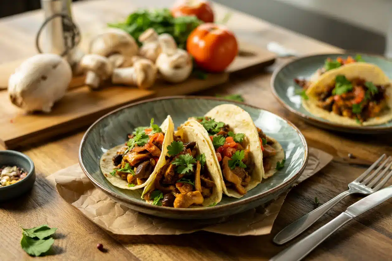Savory Mushroom Tacos