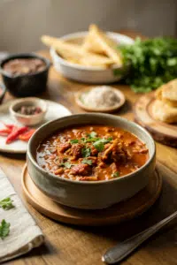 Slow Cooker Mexican Birria served on a plate