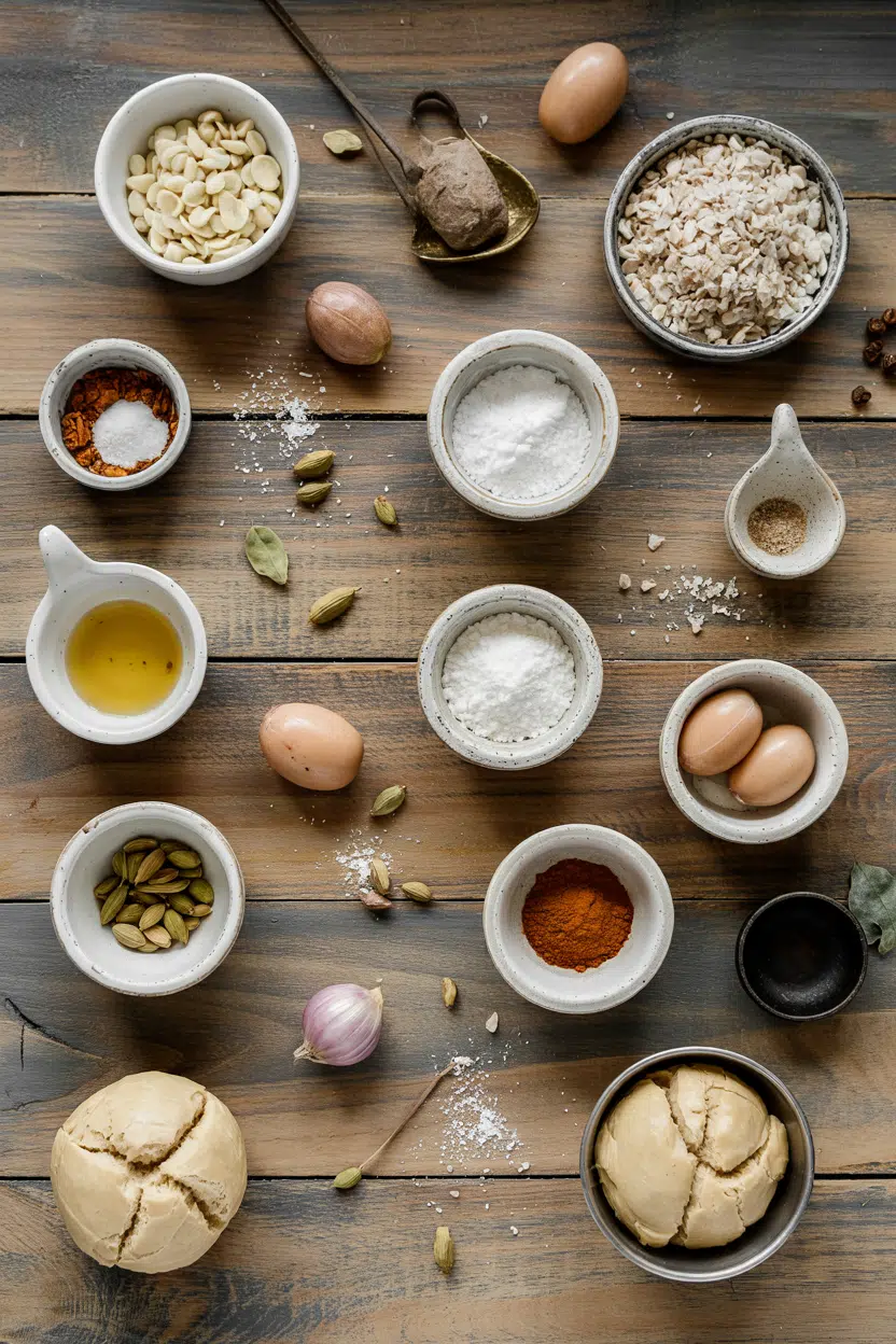 Ingredients for Swedish Cardamom Buns