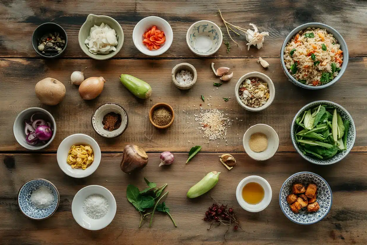 Vegetable Fried Rice - Vegetable Fried Rice
