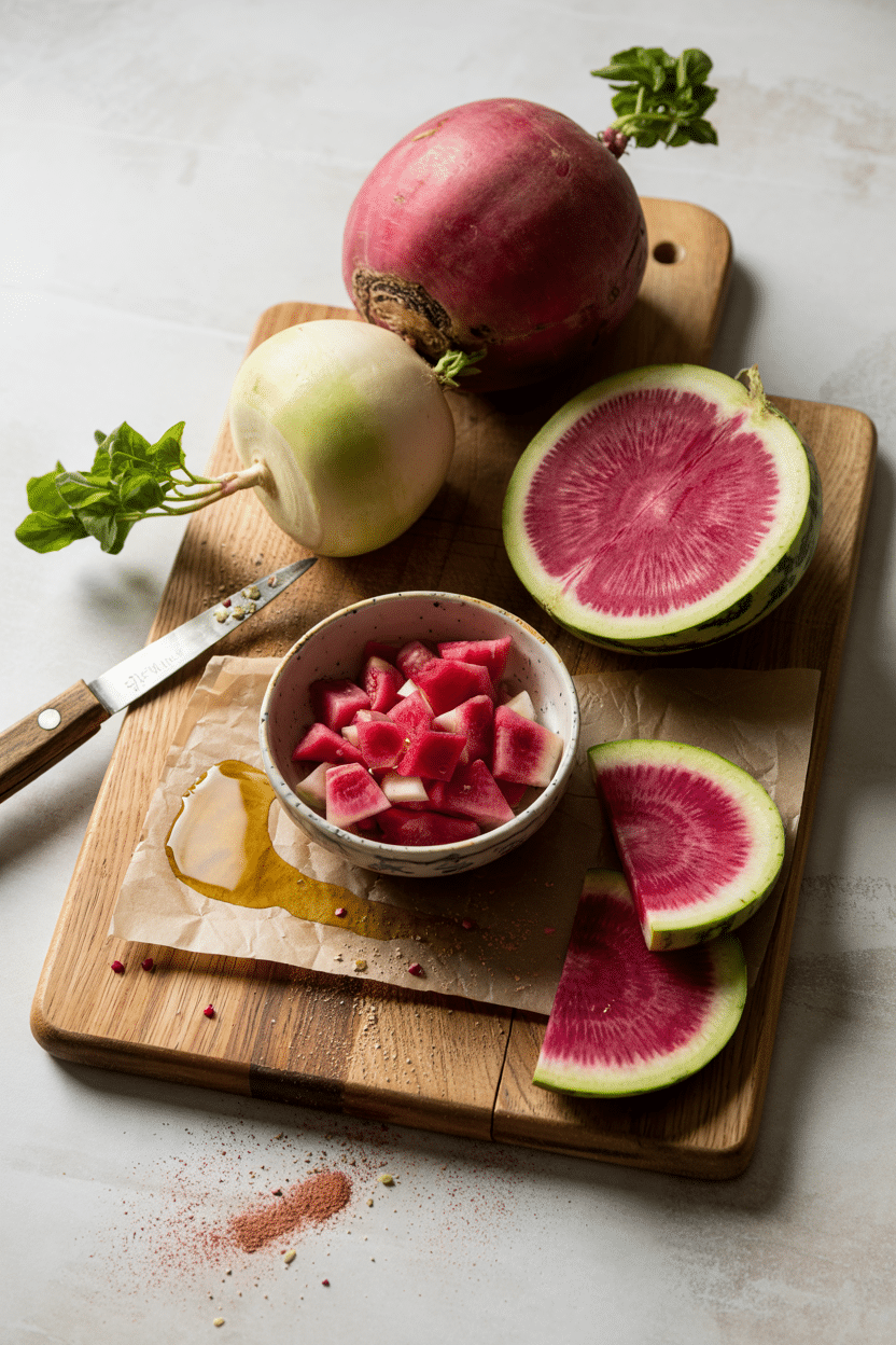What Is Watermelon Radish? [Taste, Uses & More] - ForkLiftKitchen