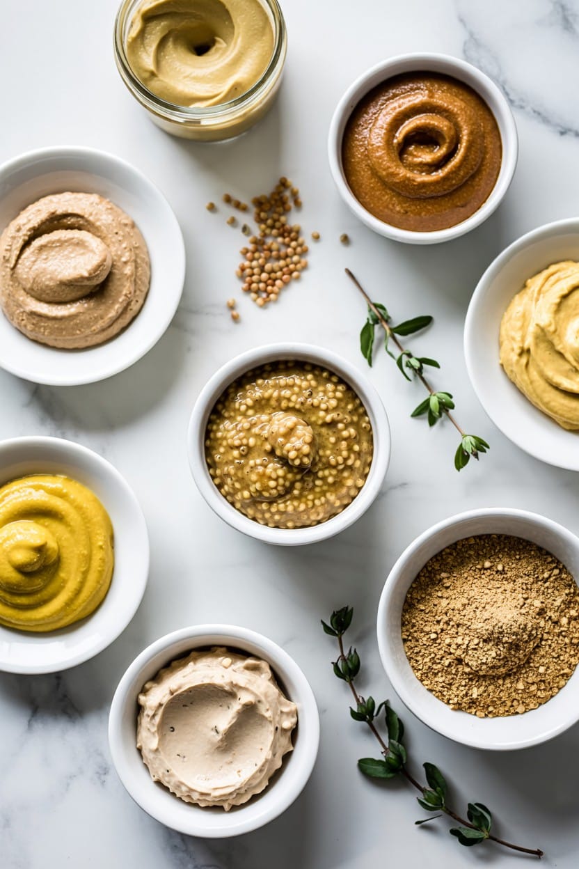 7 Substitutes for Whole Grain Mustard in Marinades