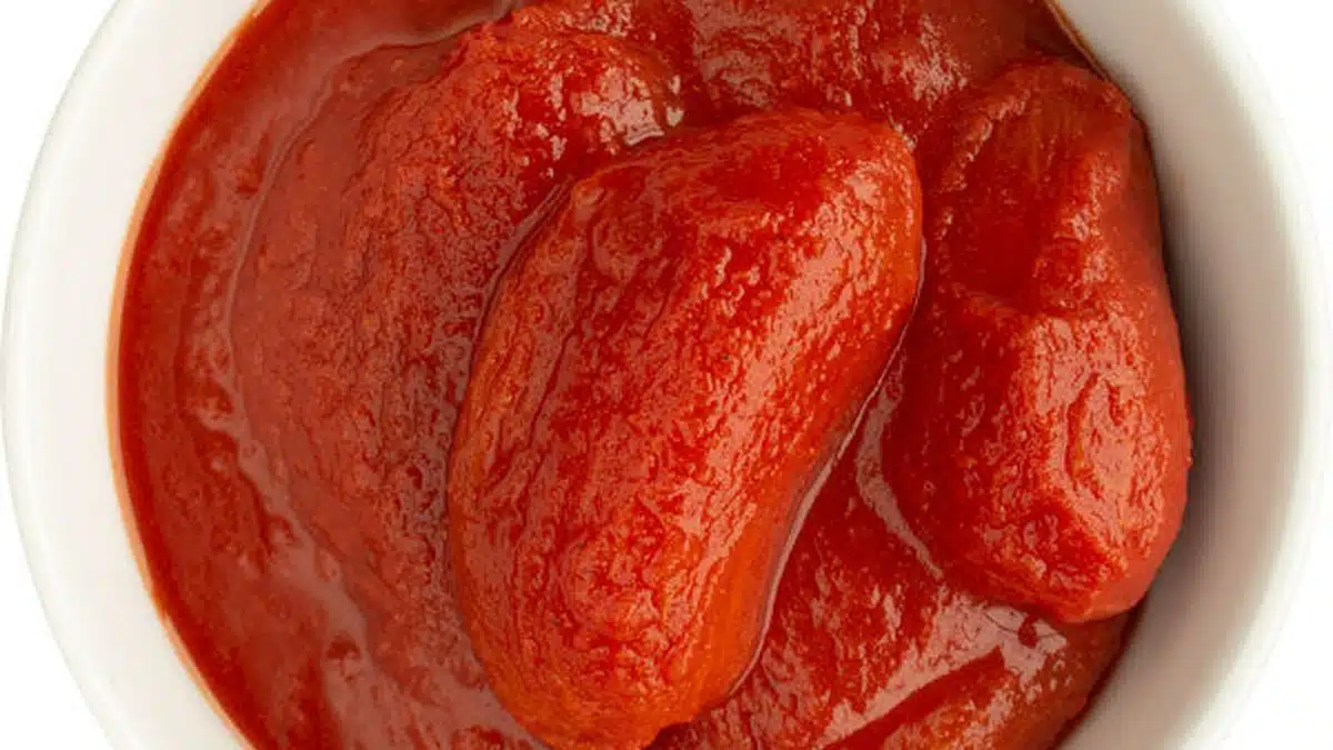 Can of Cento Certified San Marzano Whole Peeled Tomatoes for best canned tomatoes