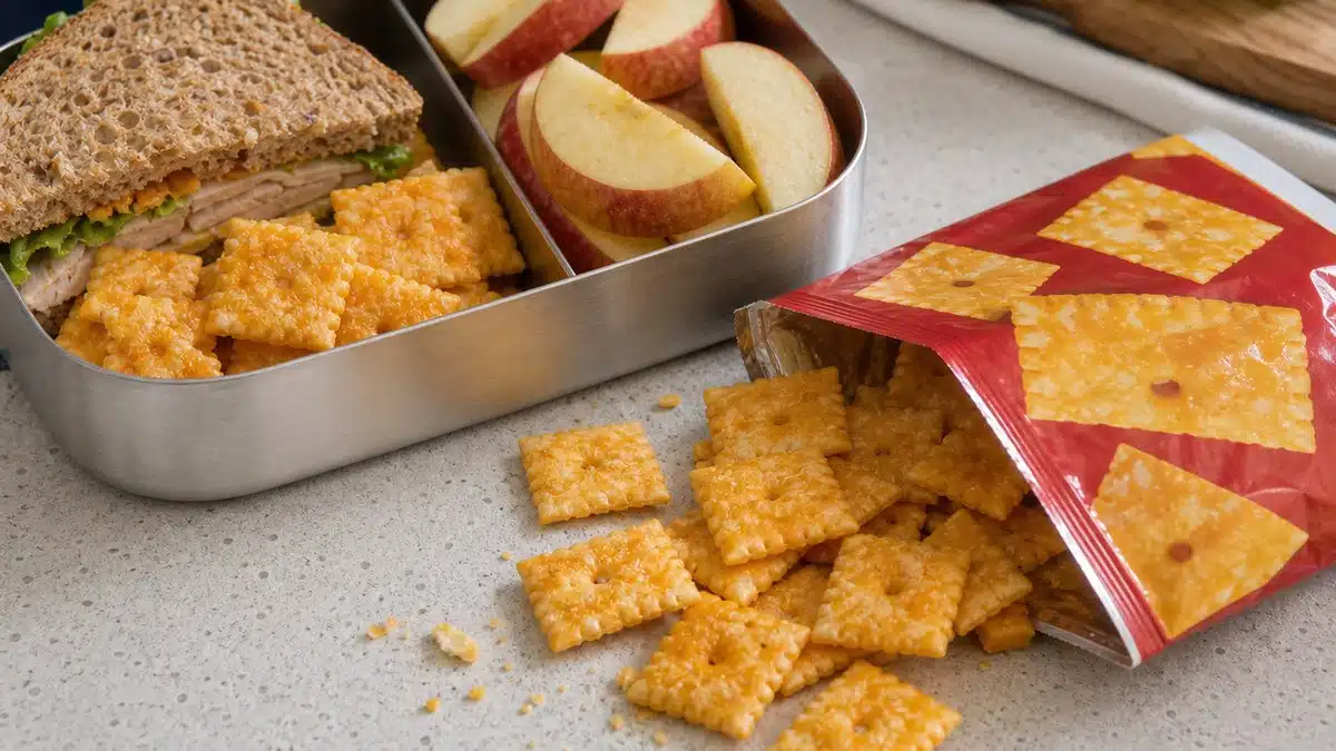 AI product-style photo of Cheez-It Cheddar Jack for best Cheez-It flavor
