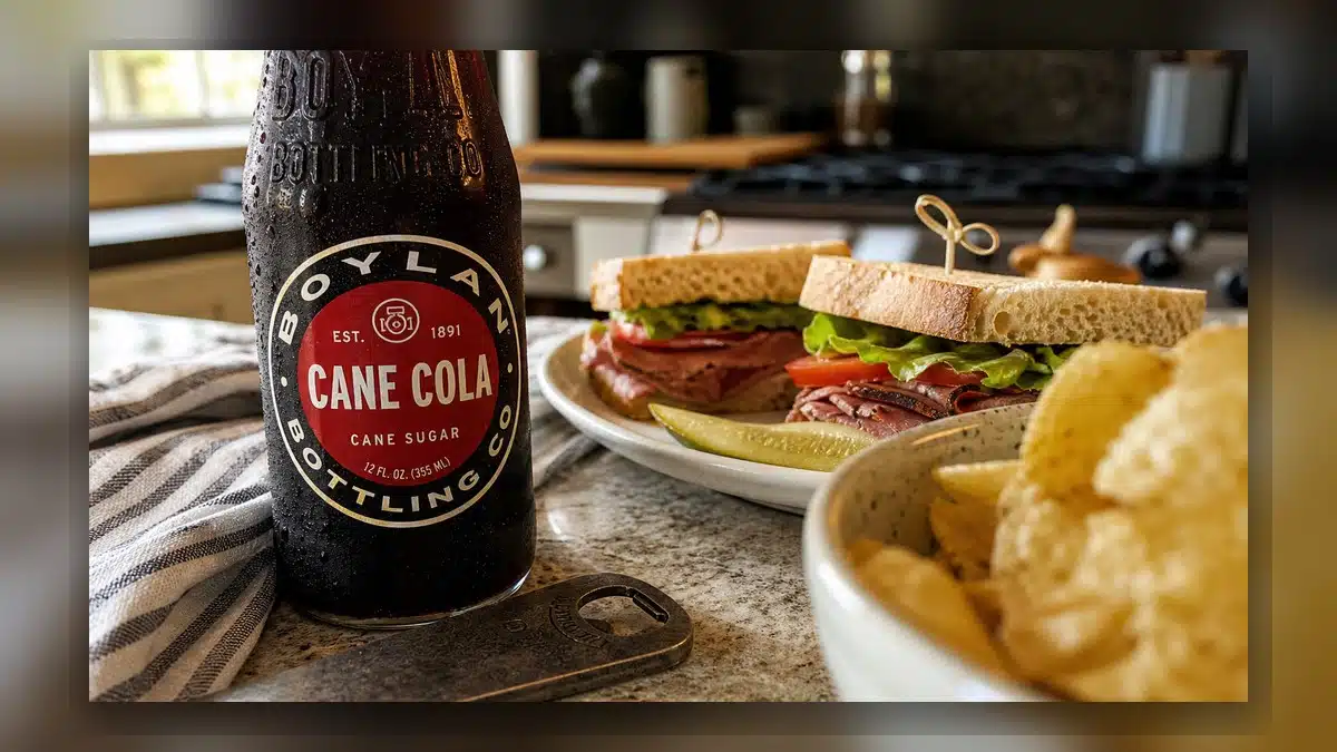 AI product-style photo of Boylan Cane Cola for best cola
