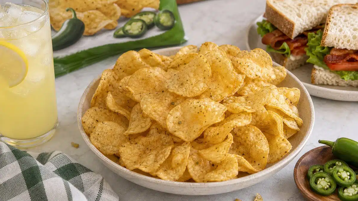 AI product-style photo of Cape Cod Sweet & Spicy Jalapeno for best spicy chips
