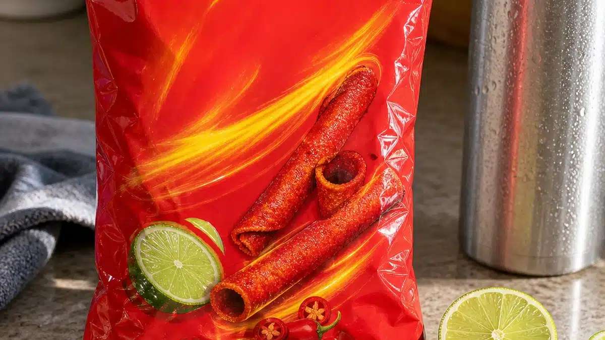 AI product-style photo of Takis Nitro for best takis flavors