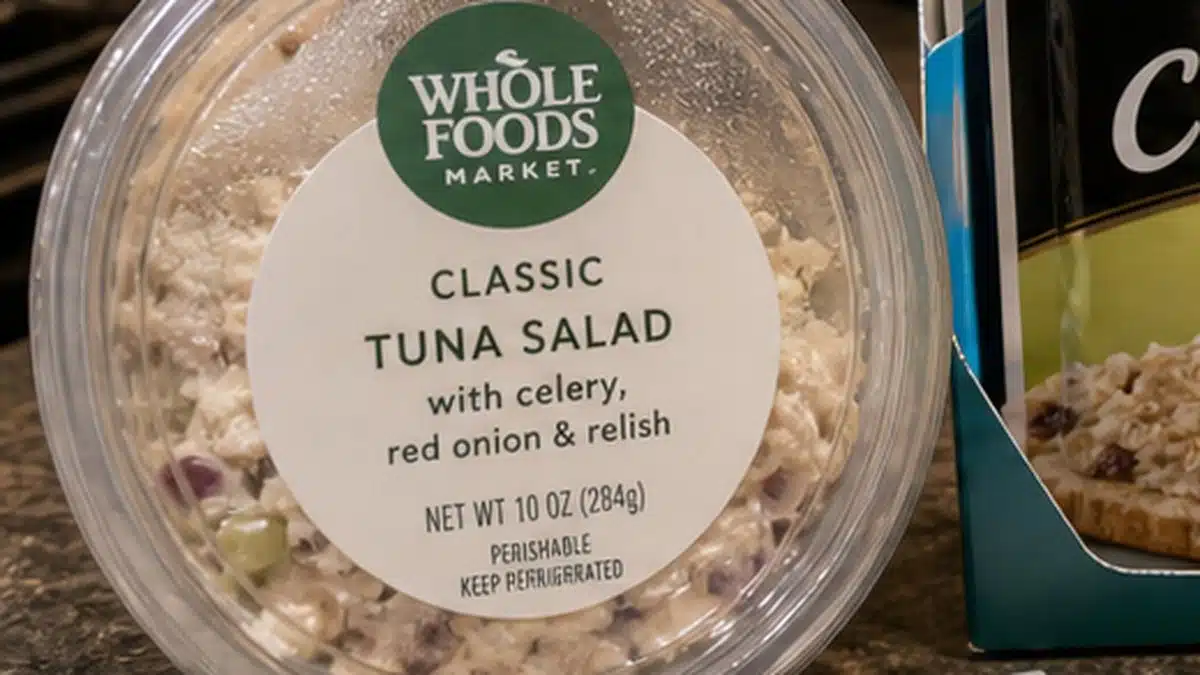 AI product-style photo of Whole Foods Market Classic Tuna Salad for best tuna salad