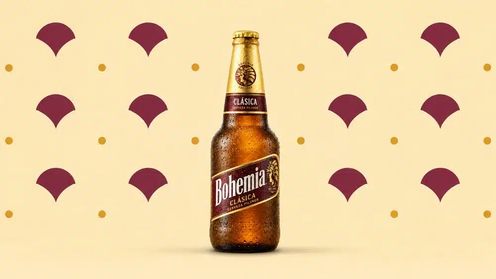 Bohemia Clásica pilsner bottle