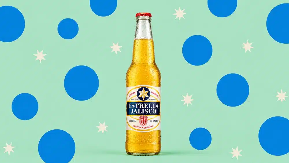 Estrella Jalisco lager bottle