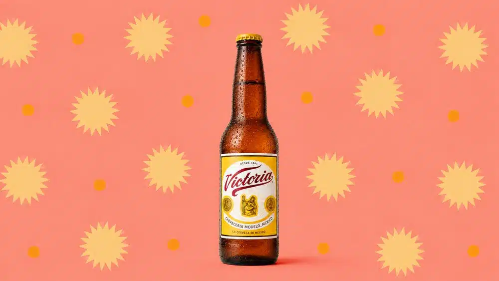 Victoria Mexican lager bottle
